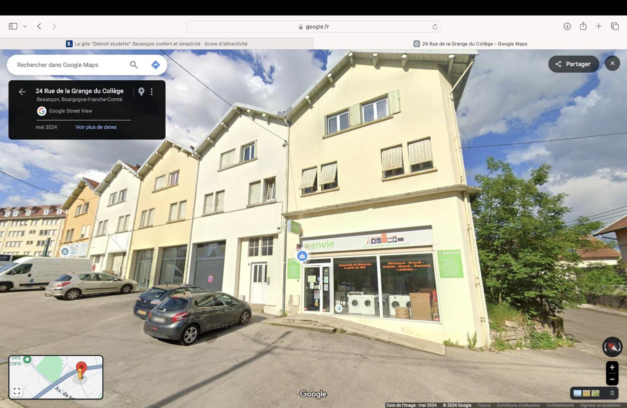 Le Gite "Detroit Studette" Besancon Confort Et Simplicite Luaran gambar